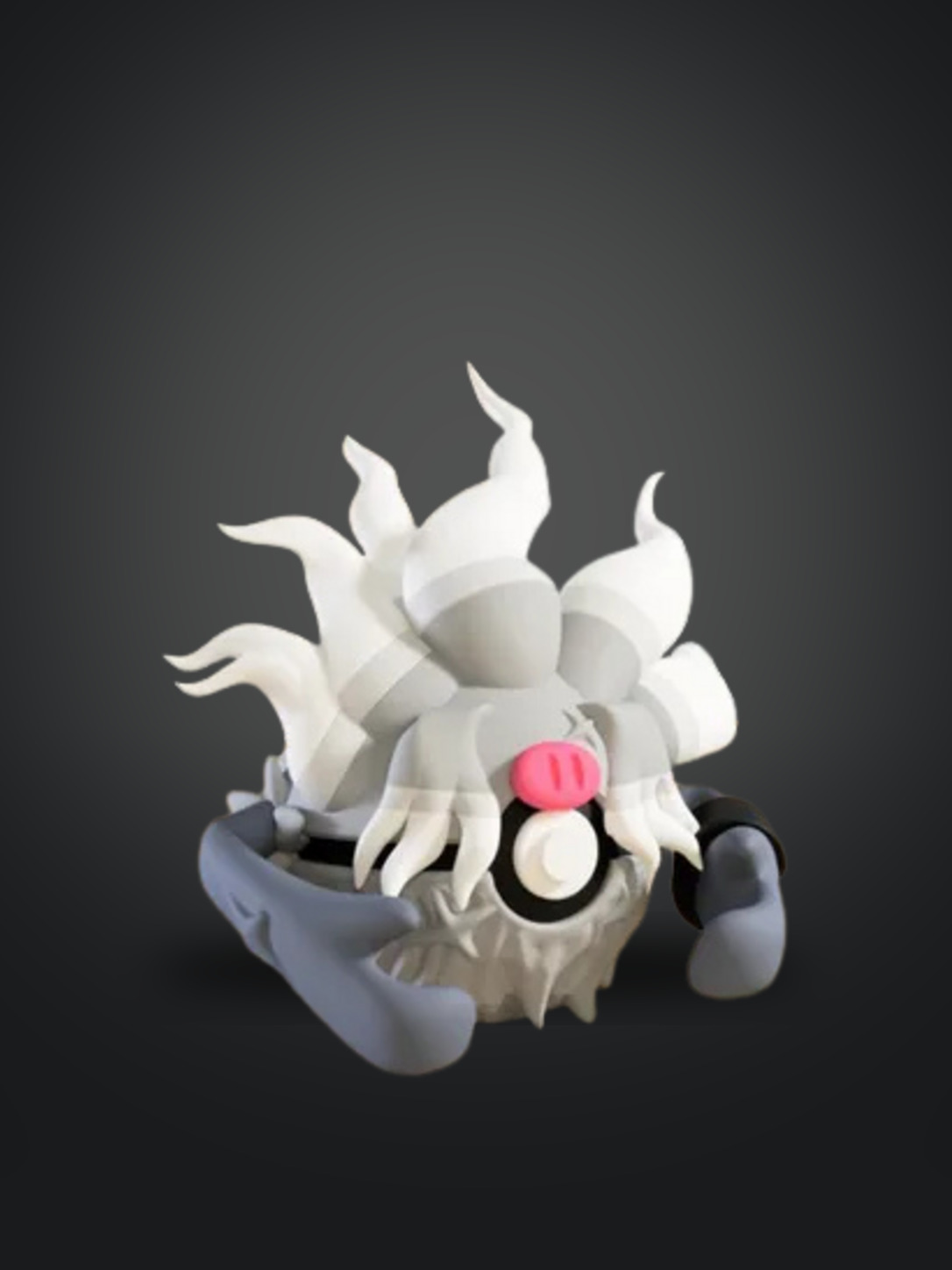 Vista frontal de la pokebola Annihilape
