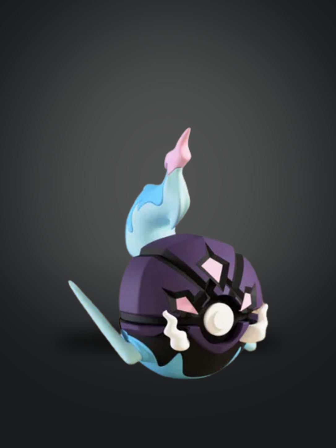 Vista frontal de la pokebola Ceruledge