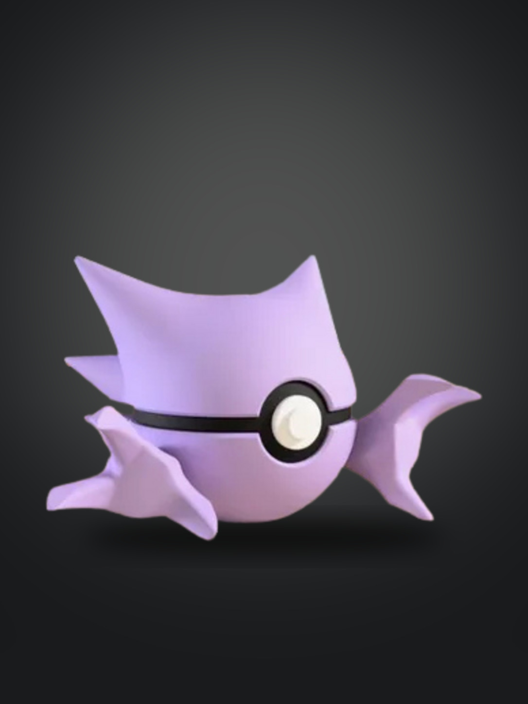 Vista frontal de la pokebola Haunter
