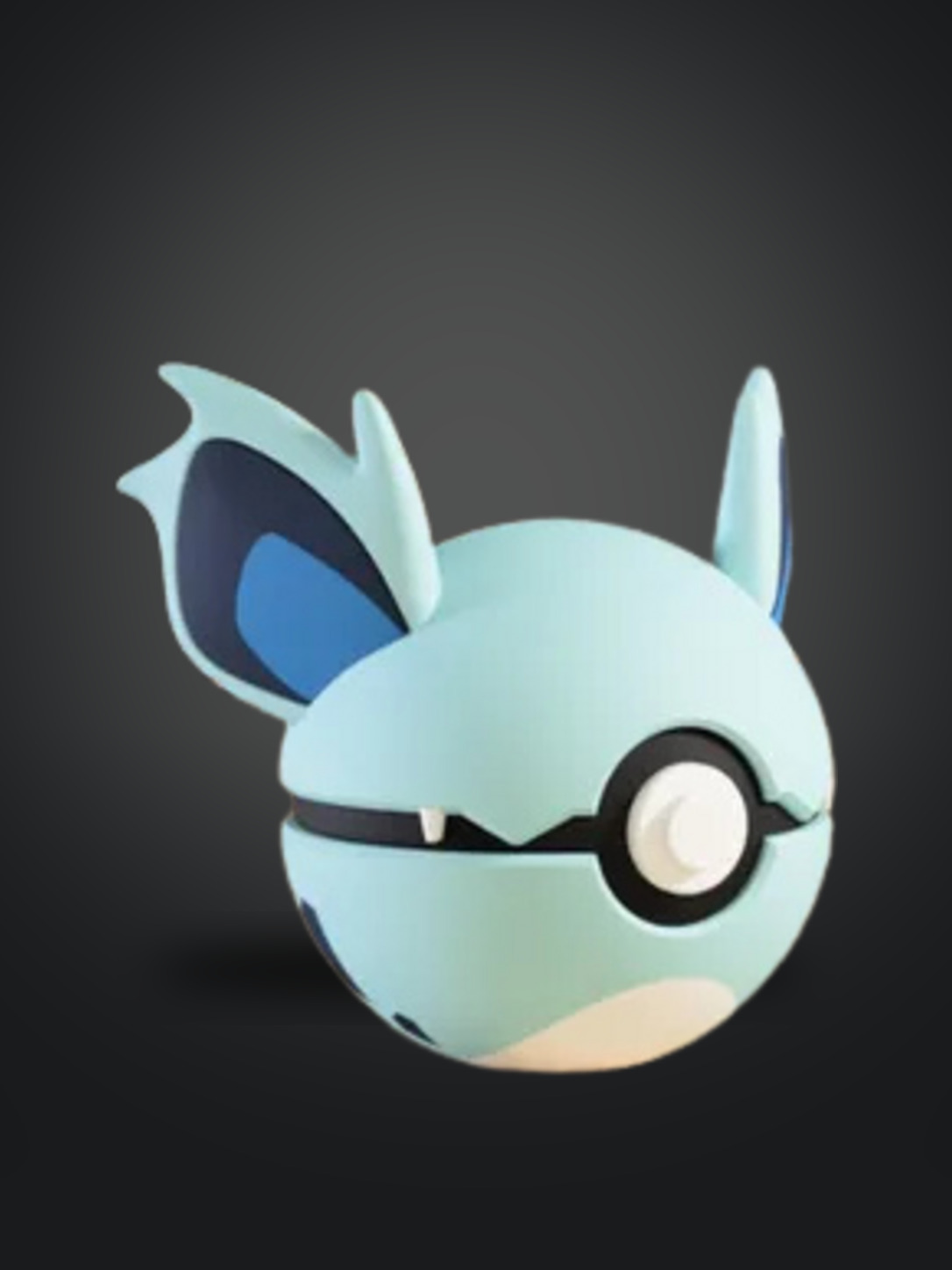 Vista frontal de la pokebola Nidorina