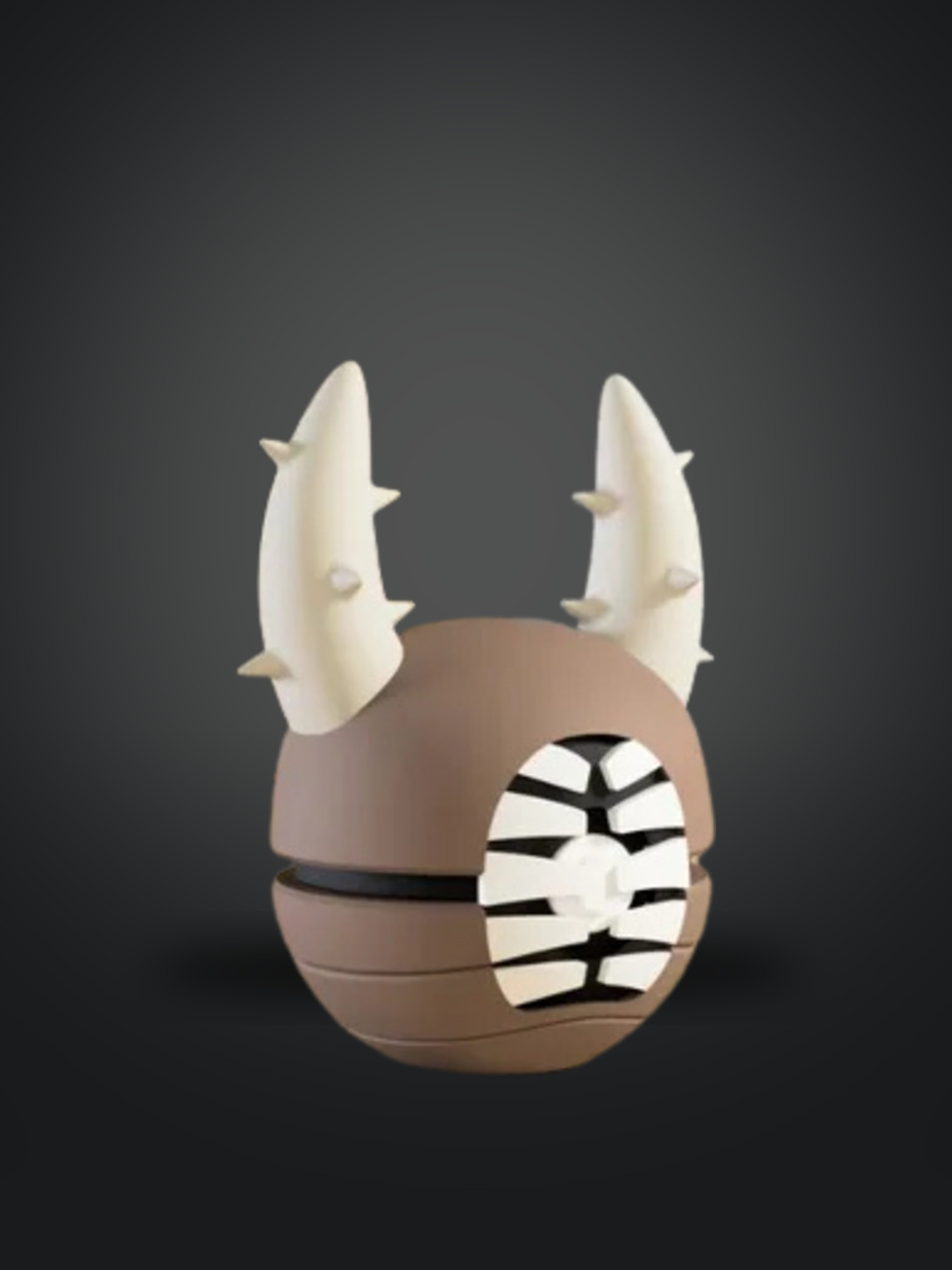 Vista frontal de la pokebola Pinsir