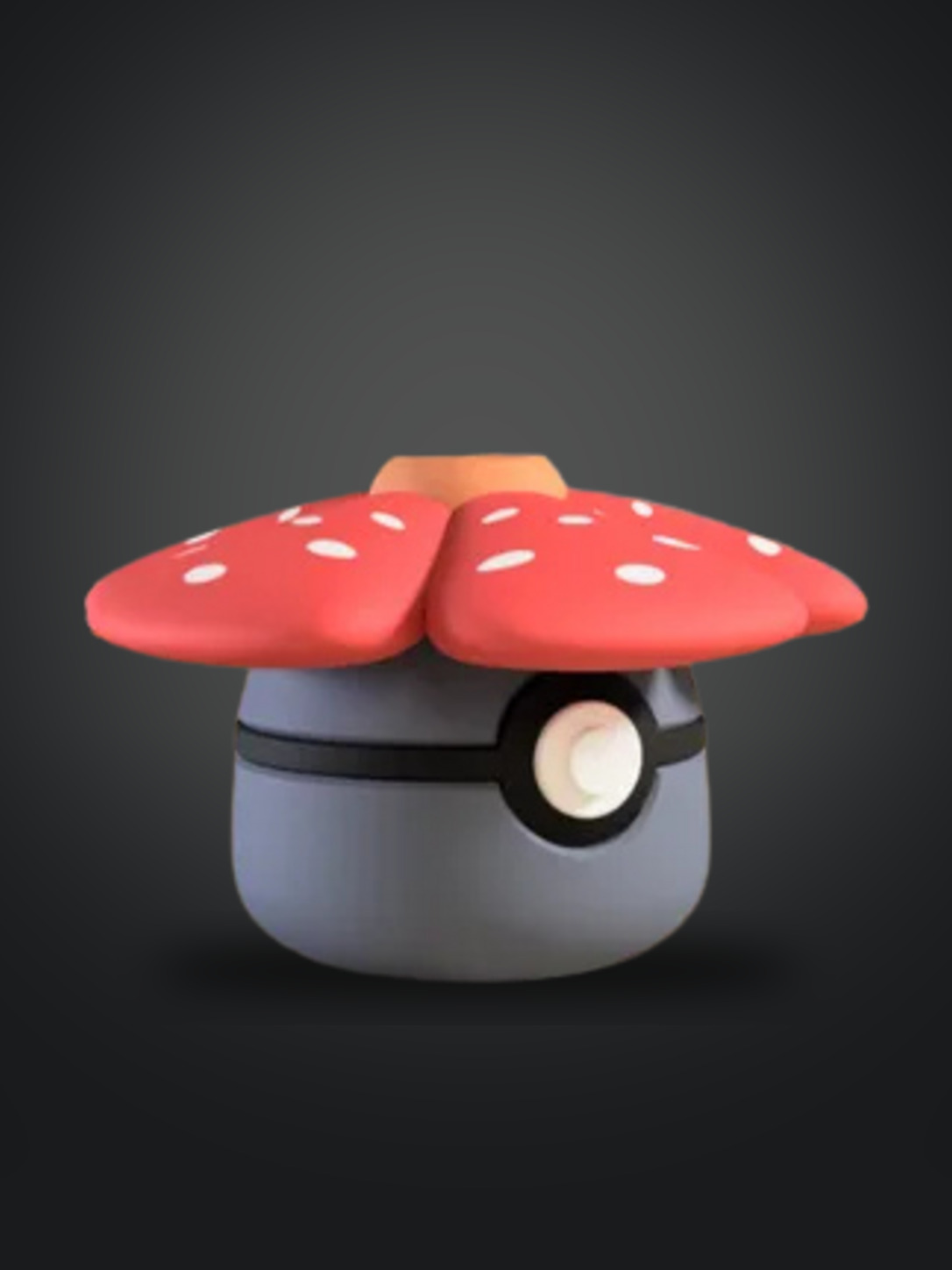 Vista frontal de la pokebola Vileplume