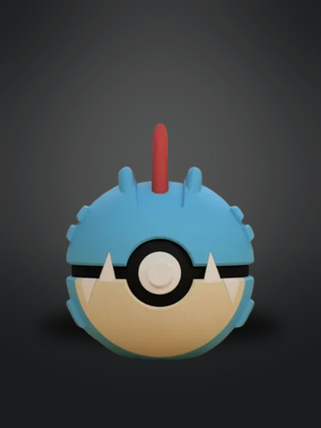 Vista frontal de Feraligatr V2