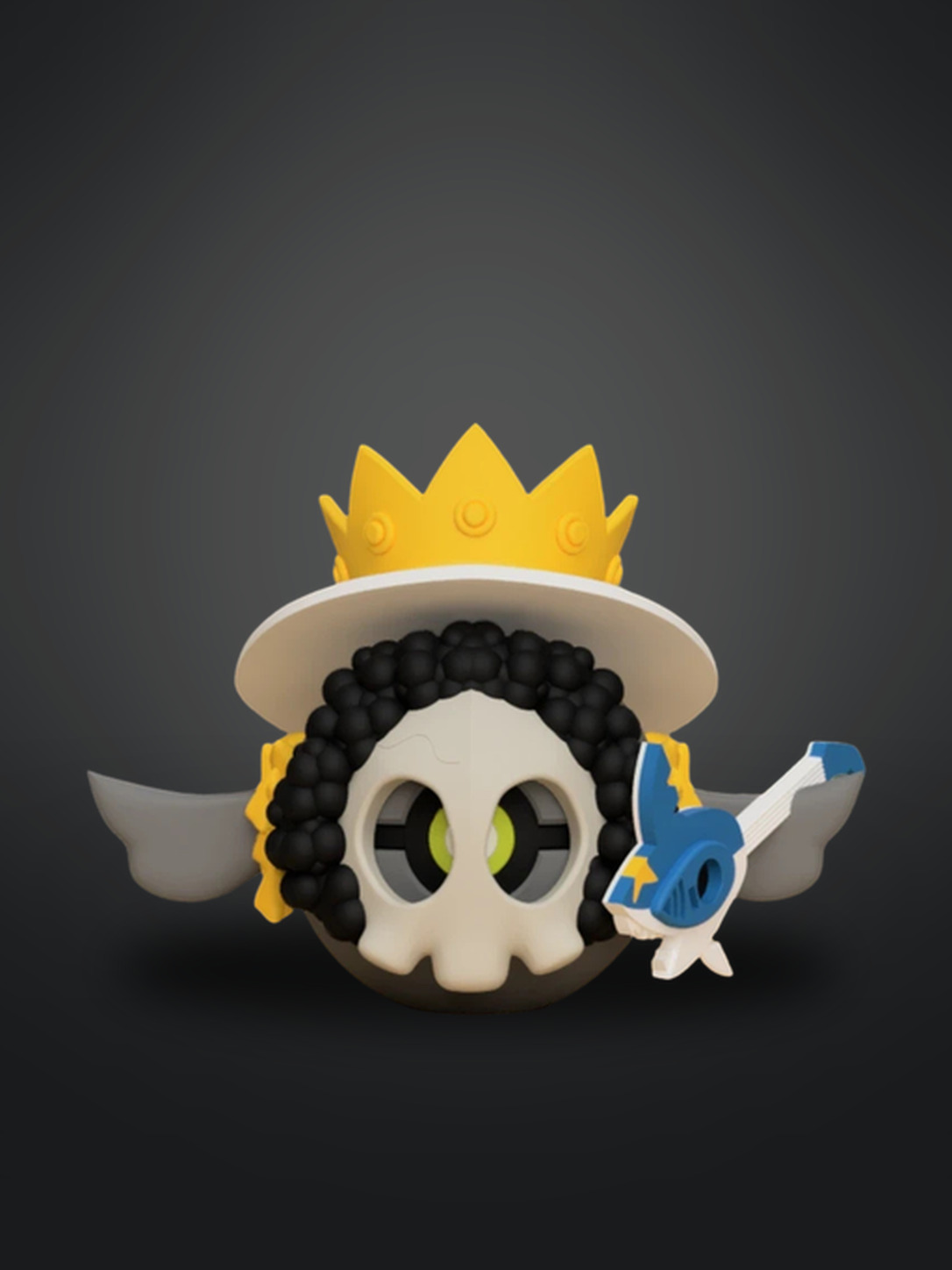 Vista frontal de Brook Duskull