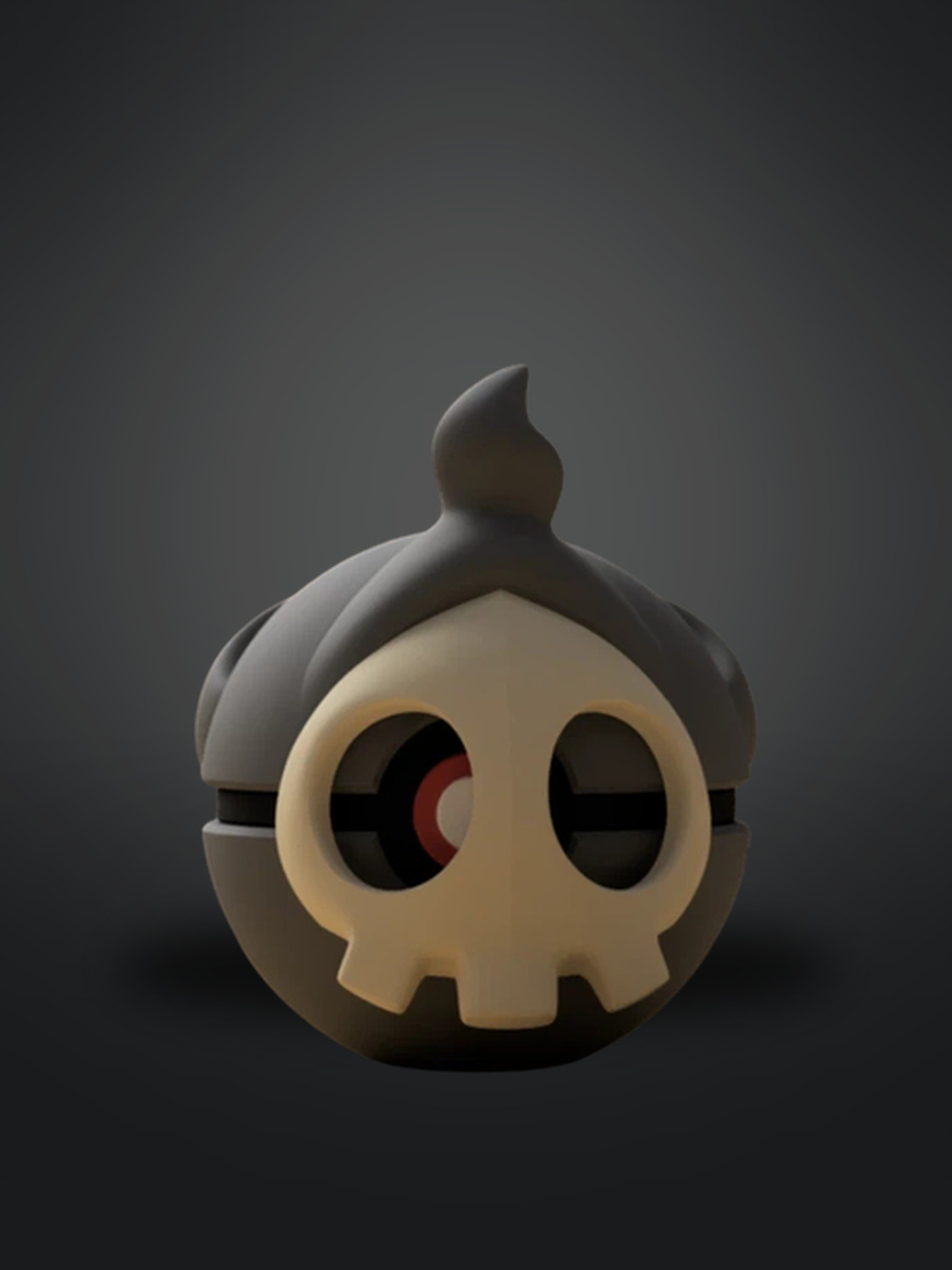 Vista frontal de Duskull Crossover